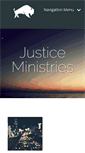 Mobile Screenshot of justiceministries.org